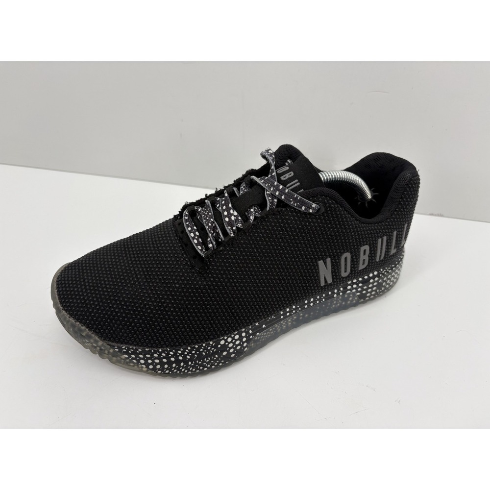 NOBULL Outwork Black Superfabric Low Training Shoes Mens 7.5 Wms 9 Gym Sneaker